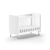 58 aufm Kessel Kamillah Babybett 124x68x96 Weiß