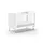 58 aufm Kessel Kamillah Babybett 124x68x96 Weiß