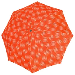 Doppler Taschenschirm Fiber Magic wave orange