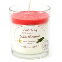 Candle Factory Party Light Duftkerze 8 cm weiß