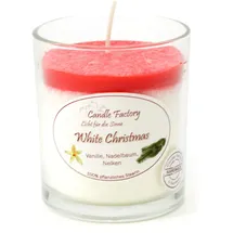 Candle Factory Party Light Duftkerze 8 cm weiß