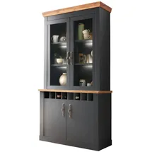 furn.design Buffetschrank Ribera 110 x 201 cm GRAU