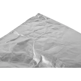 Beliani Sitzsack Silber