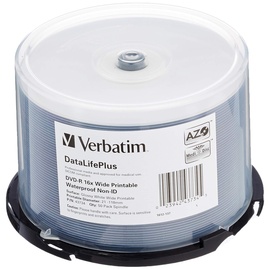 Verbatim DVD-R 4.7GB 16x bedruckbar 50er Spindel (43734)