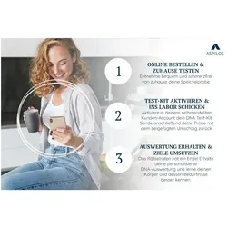 ASPILOS DNA Analyse SKINCARE Test 1 St