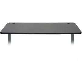 Mendler Schreibtischplatte HWC-D40 160x80cm Schwarz
