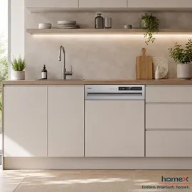 Homex DWSI601449E Einbau-Geschirrspüler (teilintegrierbar, 598 mm)