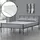 [en.casa] Metallbett Laos 120 x 200 cm Dunkelgrau