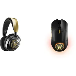 SteelSeries Aerox 9 Wireless + Arctis Nova 7 World of Warcraft World of Warcraft Bundle aus Aerox 9 Wireless Maus und Arctis Nova 7 Wireless Headset