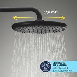 Grohe Vitalio Start System 250 Duschsystem schwarz 266802431