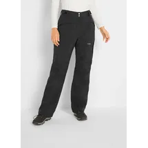 bonprix Thermohose Regular Fit Schwarz 48