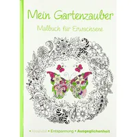 Media Verlag Malbuch für Erwachsene - Gartenzauber