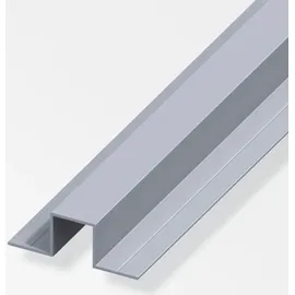 Alfer - Quadrat-u-profil 23,5 X 67,5 X 1000 Mm Aluminium Aluminiumprofil U Schiene