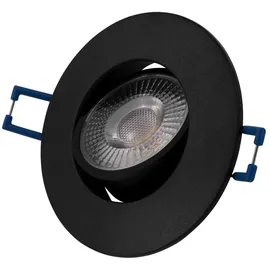 McShine Einbauleuchte 4,5W schwenkbar schwarz