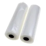 DOMO - 2 Rollen Einschweißfolie Für Vakuumierer + Folienschweißgeräte, 20cm X 6mtr