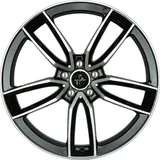 Keskin Tuning Keskin KT21 Black Front Polish 8.5x19 ET 30 5/112 Alufelge Schwarz