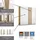 Rauch »Kleiderschrank Schrank Garderobe MOSBACH«, moderne Lamellen-Auflage in 3D Akustikpaneel Optik MADE IN GERMANY grau
