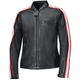 Held Brixham, Lederjacke, - Schwarz/Rot - 56