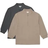 MINYMO Troyer MISweatshirt 2er-Pack in Grün | Gr.: 110