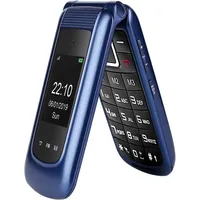 Uleway GSM Seniorenhandy Klapphandy Ohne Vertrag,Großtasten Mobiltelefon Einfach