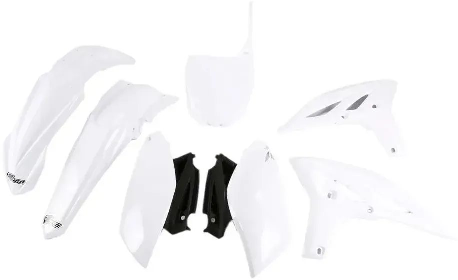 Ufo Yamaha Yzf 250 2011-2013 Yakit316-046 Plastikbausatz - White - One Size
