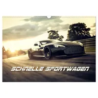 Calvendo Schnelle Sportwagen (Wandkalender 2026 DIN A3 quer), CALVENDO