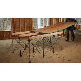 Bora Untergestell Stahl 122 x 183 cm Höhe 76 cm