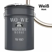 WO-WE Parkettlack Weiß matt 5 l