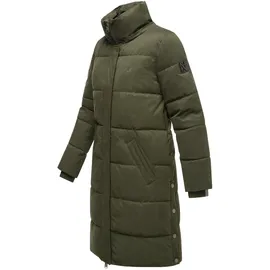 Navahoo Wintermantel "Wintertanz 14", Damen, Gr. XXXL(46), grün (olivgrün), Obermaterial: 45% Polyester, 45% Baumwolle, 10% Nylon. Innenfutter: 100% Polyester. Wattierung: 100% Polyester.
