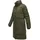 Navahoo Wintermantel "Wintertanz 14", Damen, Gr. XXXL(46), grün (olivgrün), Obermaterial: 45% Polyester, 45% Baumwolle, 10% Nylon. Innenfutter: 100% Polyester. Wattierung: 100% Polyester.