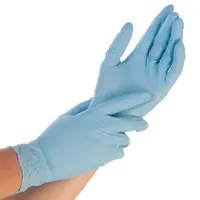 Hygostar® EXTRA SAFE Nitrilhandschuhe, puderfrei, blau 27056 , 1 Packung = 100 Stück, Größe M