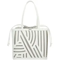 DKNY Hildi Beuteltasche 18.5 cm white-natural