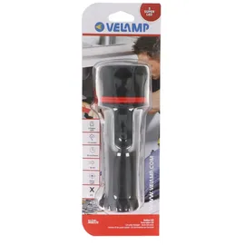 VELAMP IRUB2LED TasChenlampe aus Gummi mit LED, 2 Batterien