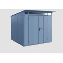 Hörmann Elegant-P Typ 2 2,38 x 2,38 m taubenblau 2-flüglige Tür