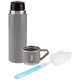 Gräwe Isoflasche 450 ml, grau, matt