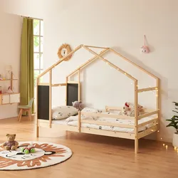 Kinderbett Lorenskog 90x200 cm Natur