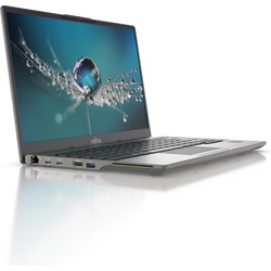Fujitsu Lifebook U7411 (14″, Intel Core i7-1165G7, 16 GB, 512 GB, DE), Notebook, Grau