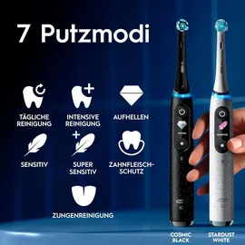 Oral-B iO Series 10 Plus Edition cosmic black + Reiseetui + Aufsteckbürsten 3 St.