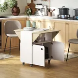Homcom Klapptisch 83 x 75 x 83 cm weiß