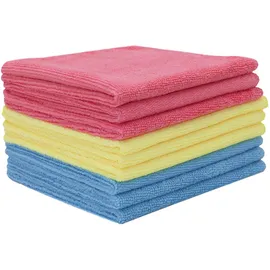 ZOLLNER Reinigungstücher,, mehrfarbig Textil, 32x32 cm, Kochen, Geschirrtücher - Schürzen, Geschirrtücher