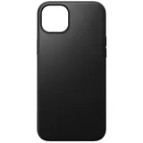 Nomad Modern Leather Case Black iPhone 15 Plus