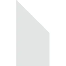 GROJA Sichtschutzelement 90 x 180 cm Transparent Glas