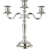Edzard Kerzenleuchter Regina, 3-flammig, Höhe 36 cm, edel versilbert, anlaufgeschützt