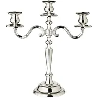 Edzard Kerzenleuchter Regina, 3-flammig, Höhe 36 cm, edel versilbert, anlaufgeschützt