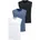 MAN S WORLD MAN S WORLD Herren Gr 5XL 72/74 blau schwarz weiß blau Single Jersey Obermaterial 100 Baumwolle