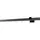 GARESA Gardinenstange GARESA "Finn Wandmontage", grau (grau, schwarz), L:580cm, Gardinenstangen, Innenlaufprofil, Wandmontage