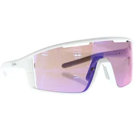 Rapha Pro Team Full Frame Fahrradbrille One Size  Weiß/Pink Blue Lens