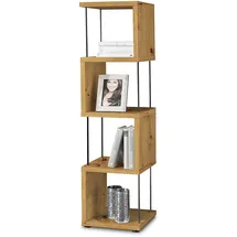 Mäusbacher Bücherregal Standregal 5-33 40 x 30 x 180 cm Braun