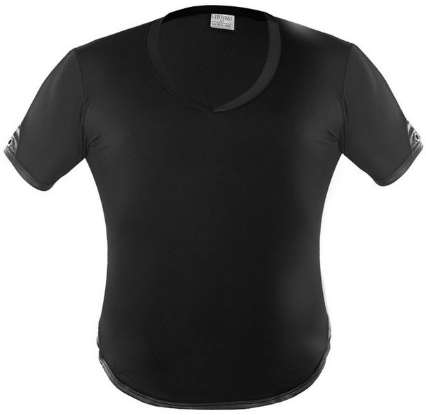 Geronimo T-Shirt Erotic Mission T-Shirt mit Niete Black L (Polyamid) L