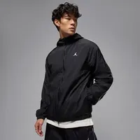 NIKE Herren Jacke M J SPRT CLSSC JACKET, Größe L in Grau BLACK/WHITE